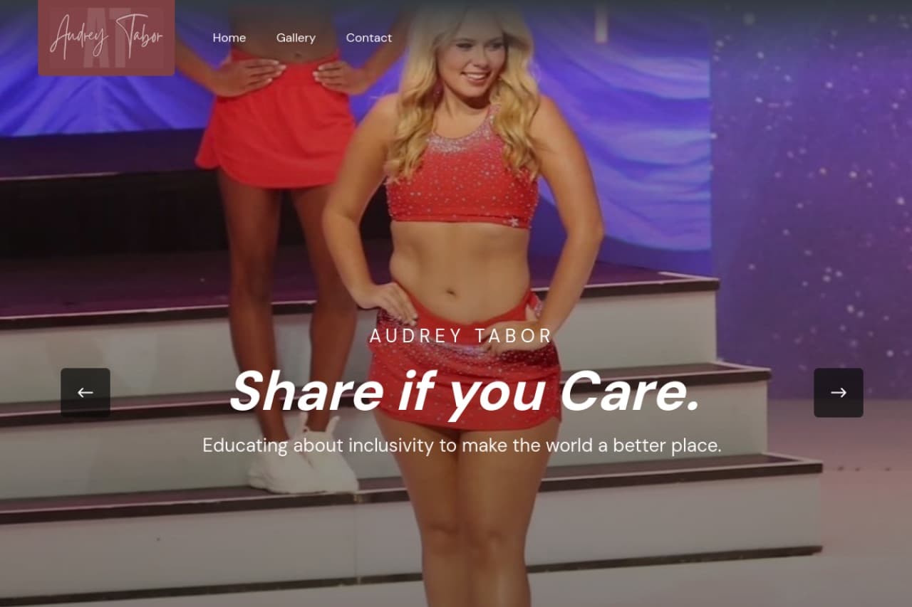 Screenshot of Audrey Tabor